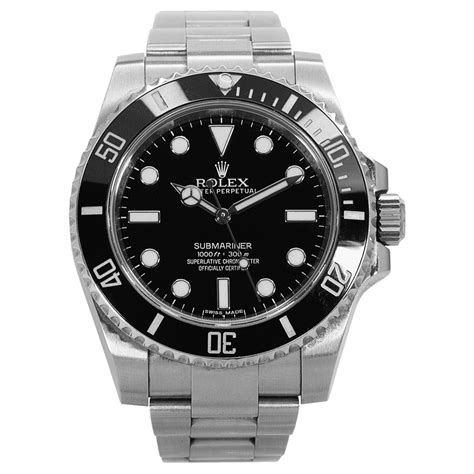 rolex submariner 40mm oyster perpetual stainless steel mens watch